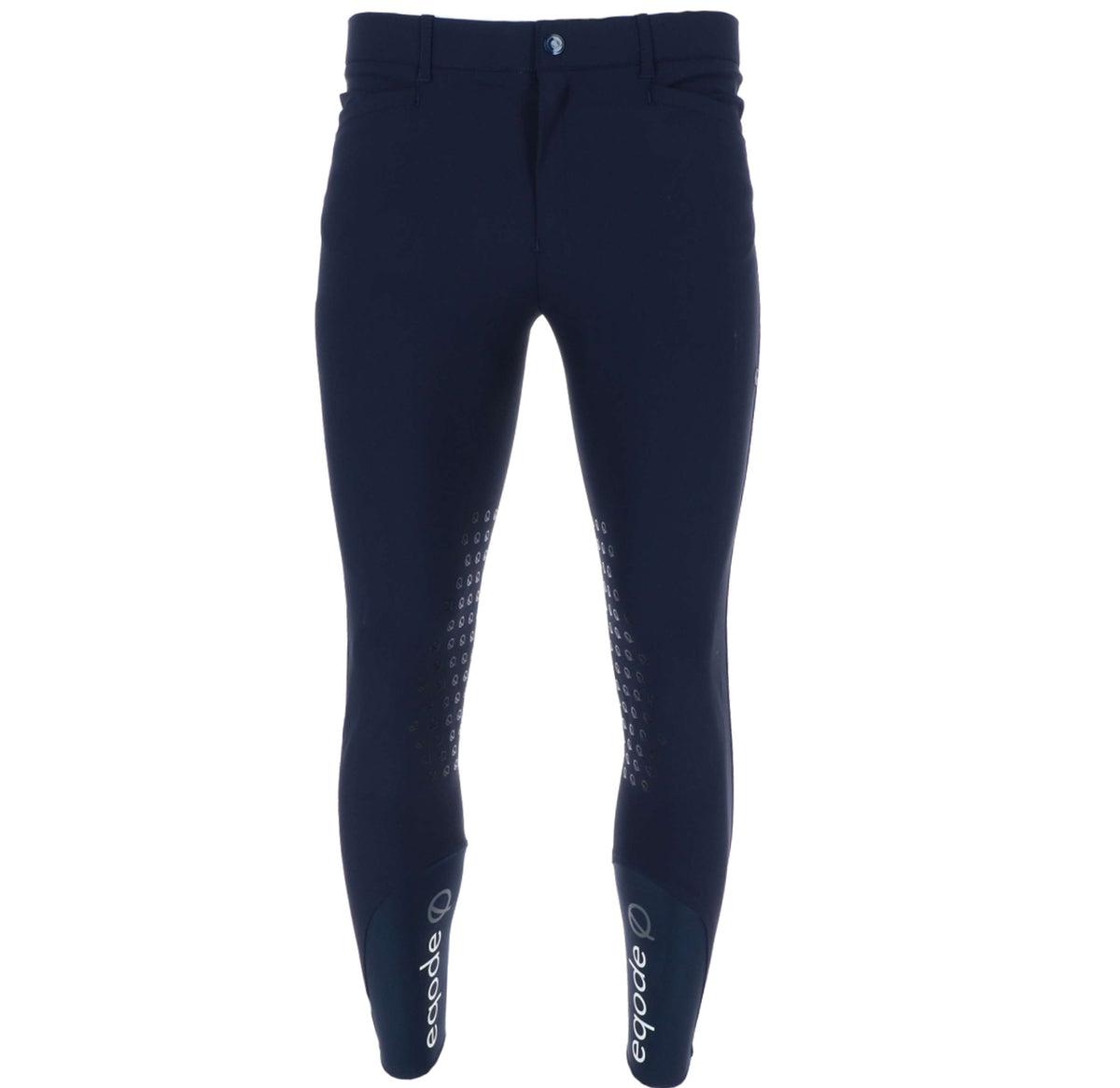 EQODE by Equiline Rijbroek Davis Man Knie Grip Blauw