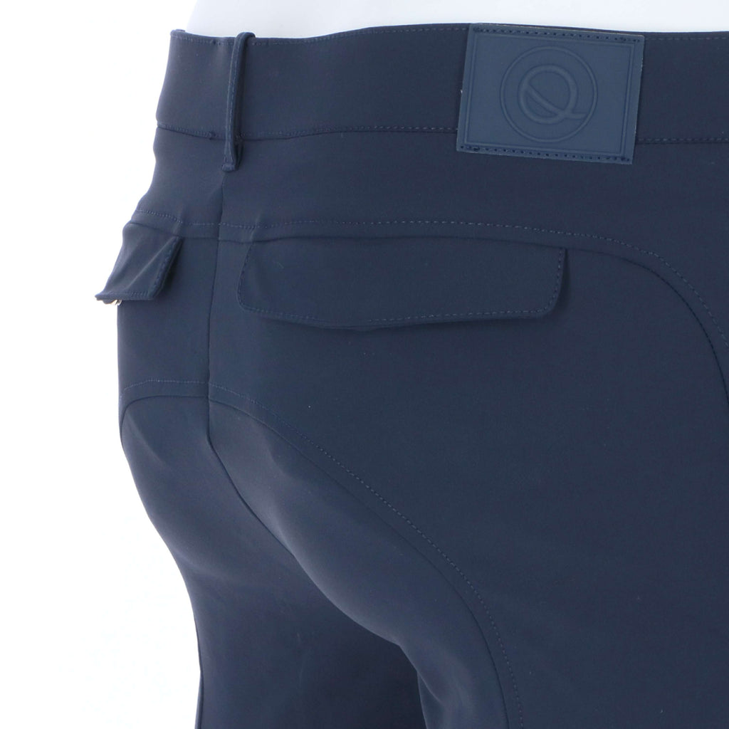 EQODE by Equiline Rijbroek Davis Man Knie Grip Blauw