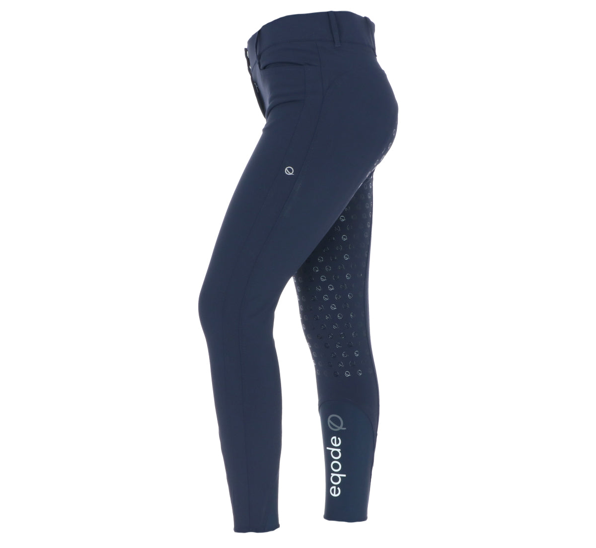 EQODE by Equiline Rijbroek Darcey Full Grip Blauw