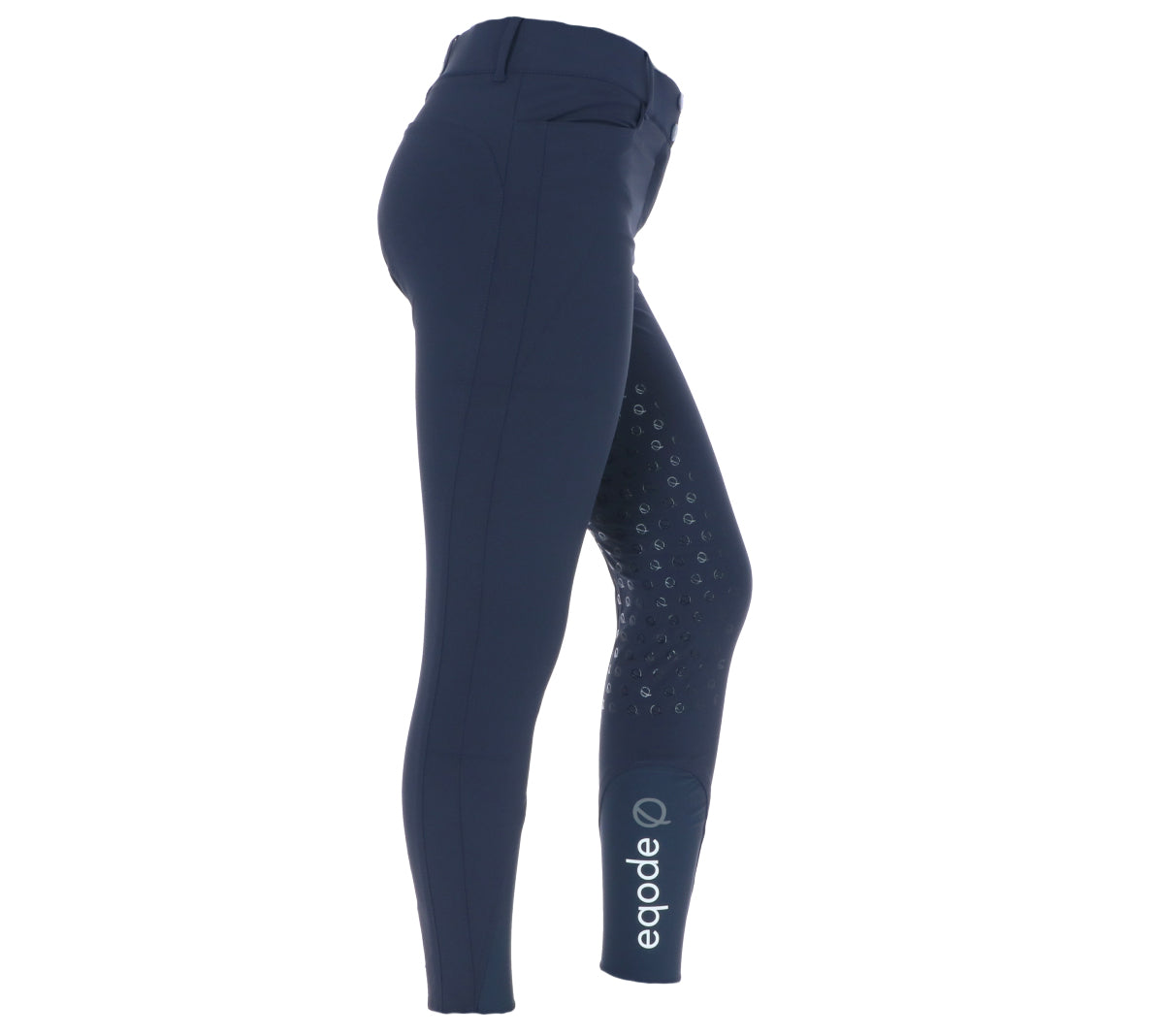 EQODE by Equiline Rijbroek Darcey Full Grip Blauw