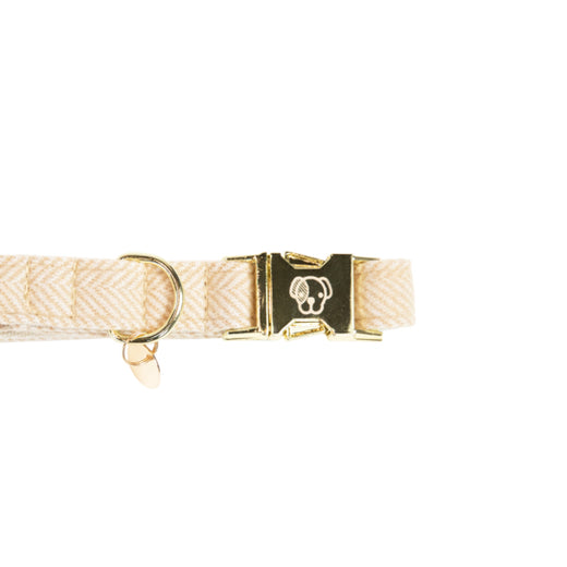 Kentucky Hondenhalsband Wol Beige