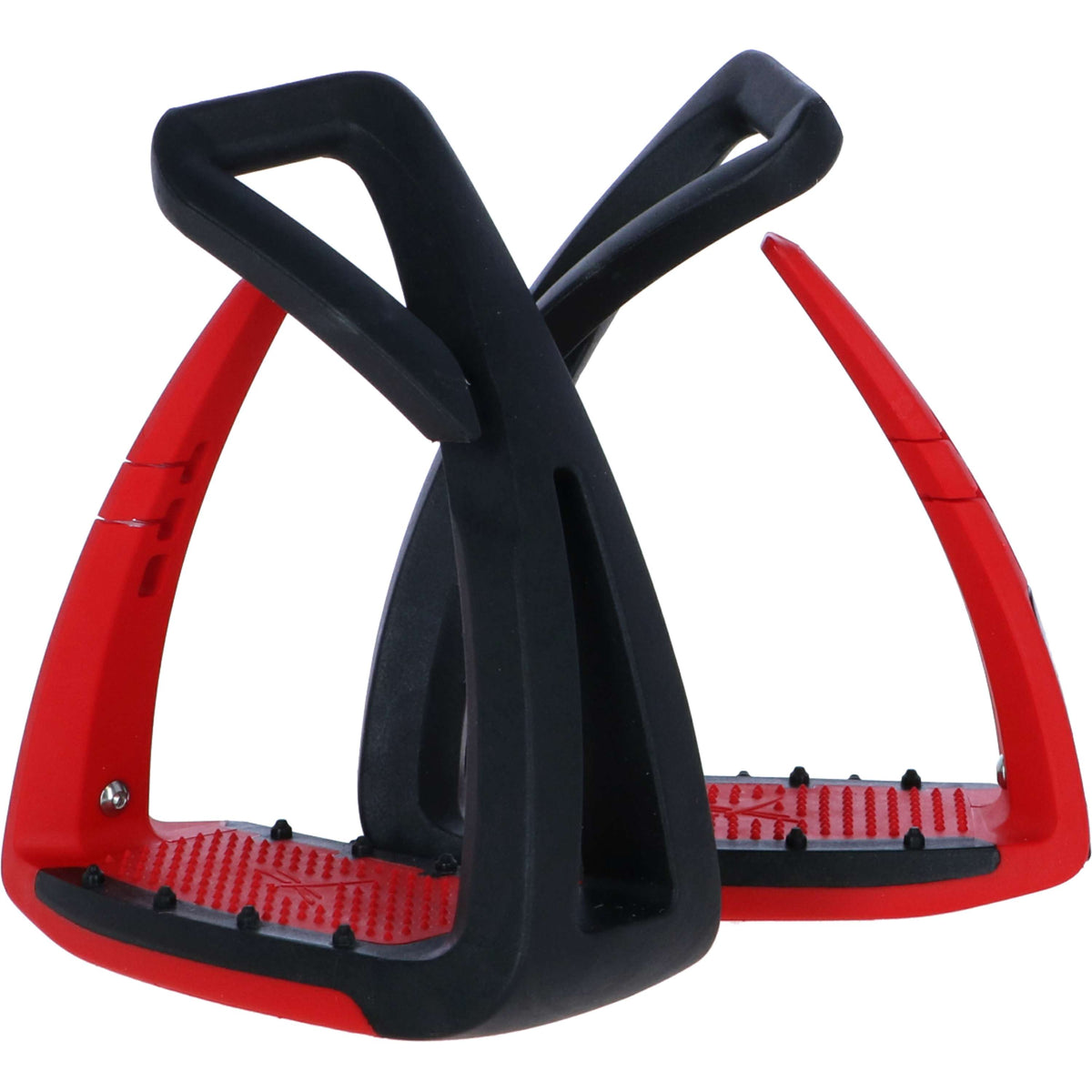 Freejump Stijgbeugels Soft Up Lite Zwart/Rood