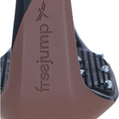 Freejump Stijgbeugels Soft Up Classic Choco/Zwart