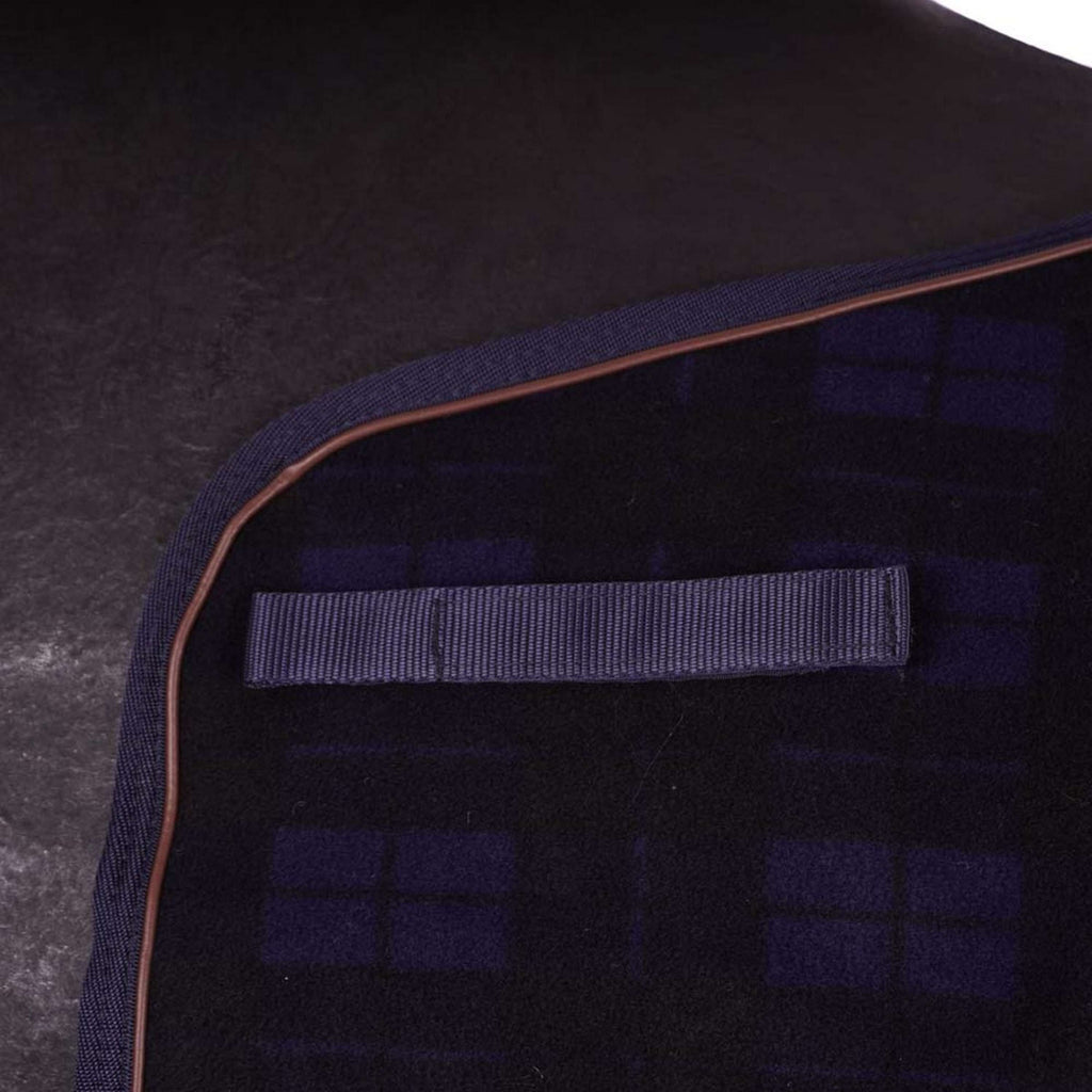 Kentucky Uitrijdeken Vierkant Heavy Fleece Donker Blauw