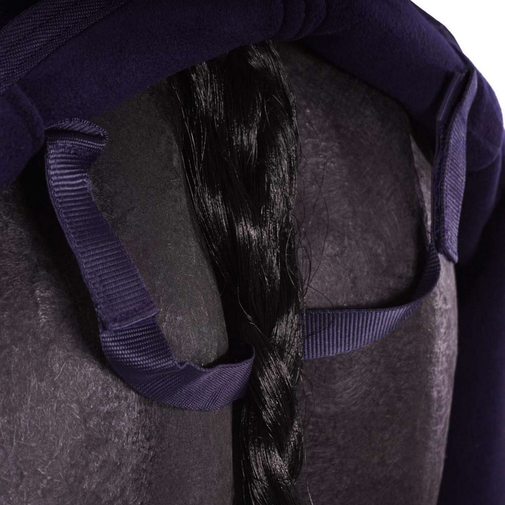 Kentucky Uitrijdeken Vierkant Heavy Fleece Donker Blauw