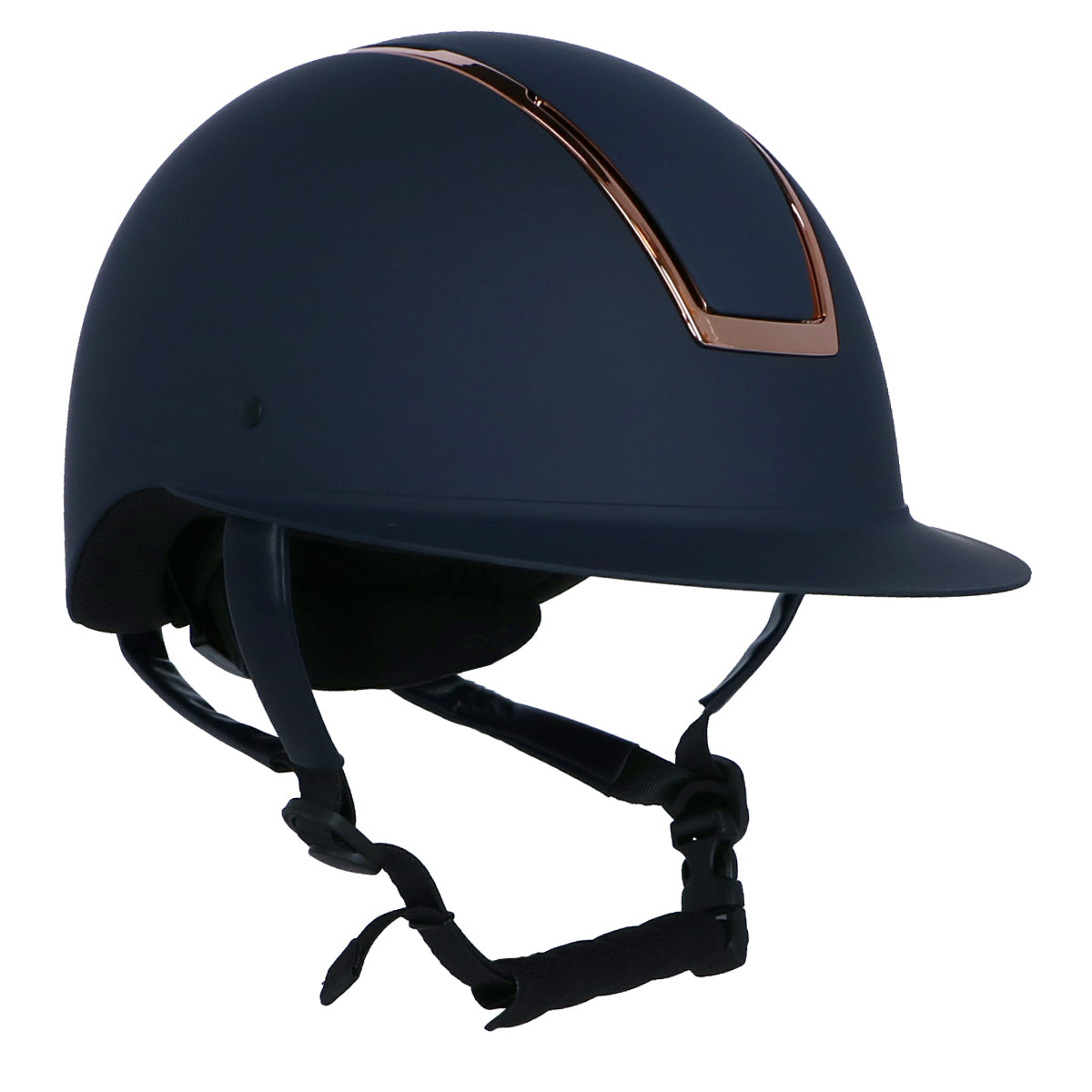 HKM Cap Lady Shield Donkerblauw/Rosegoud