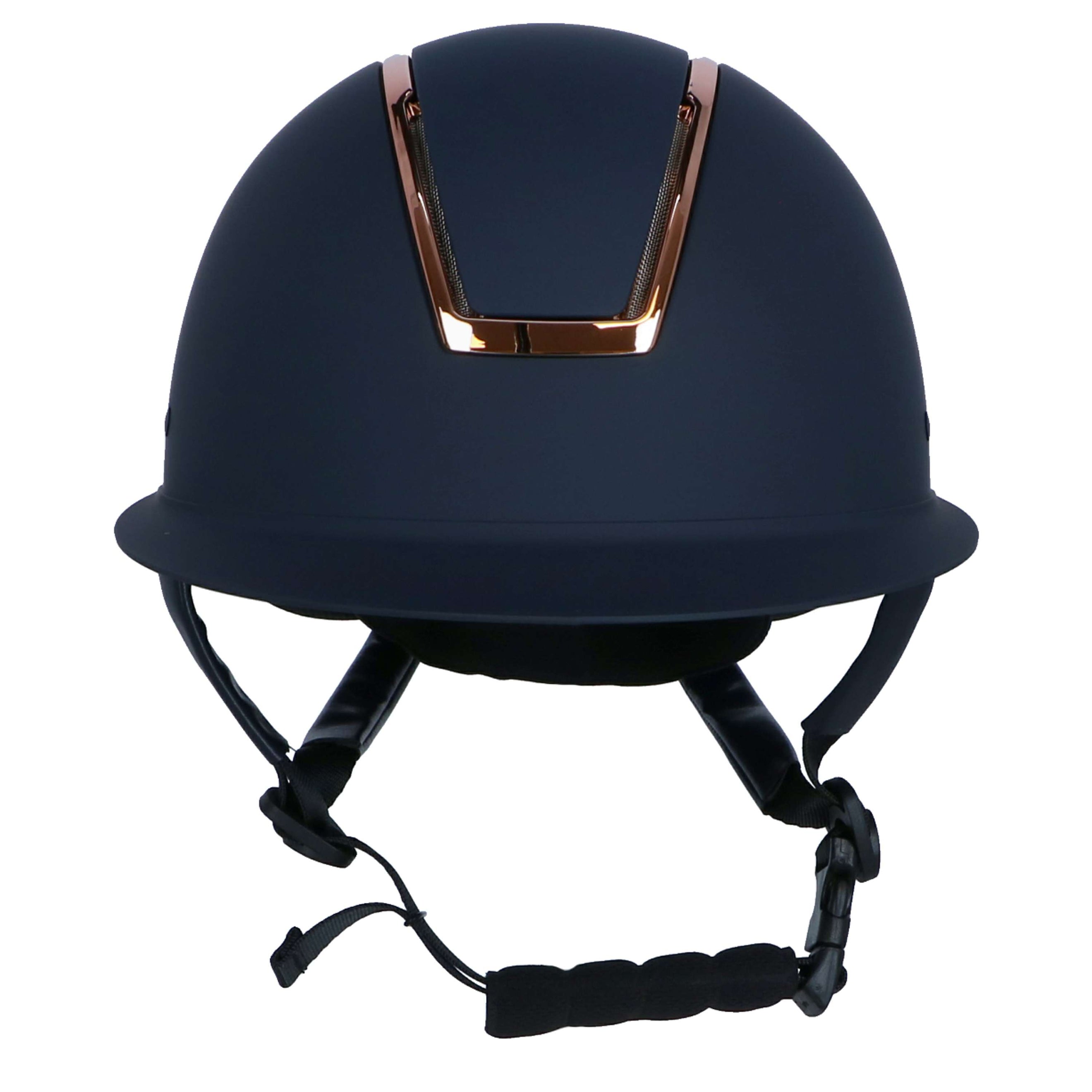 HKM Cap Lady Shield Donkerblauw/Rosegoud HKM Cap Lady Shield Donkerblauw/Rosegoud