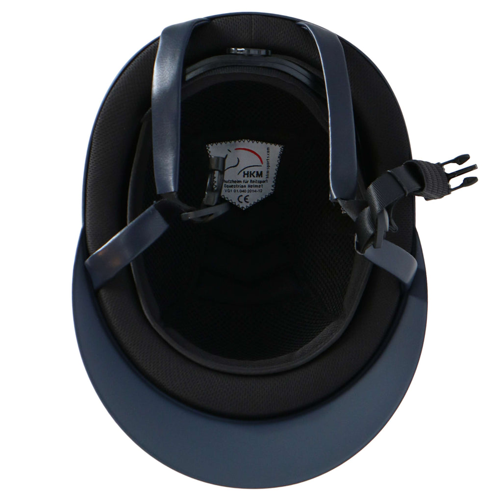 HKM Cap Lady Shield Donkerblauw/Rosegoud