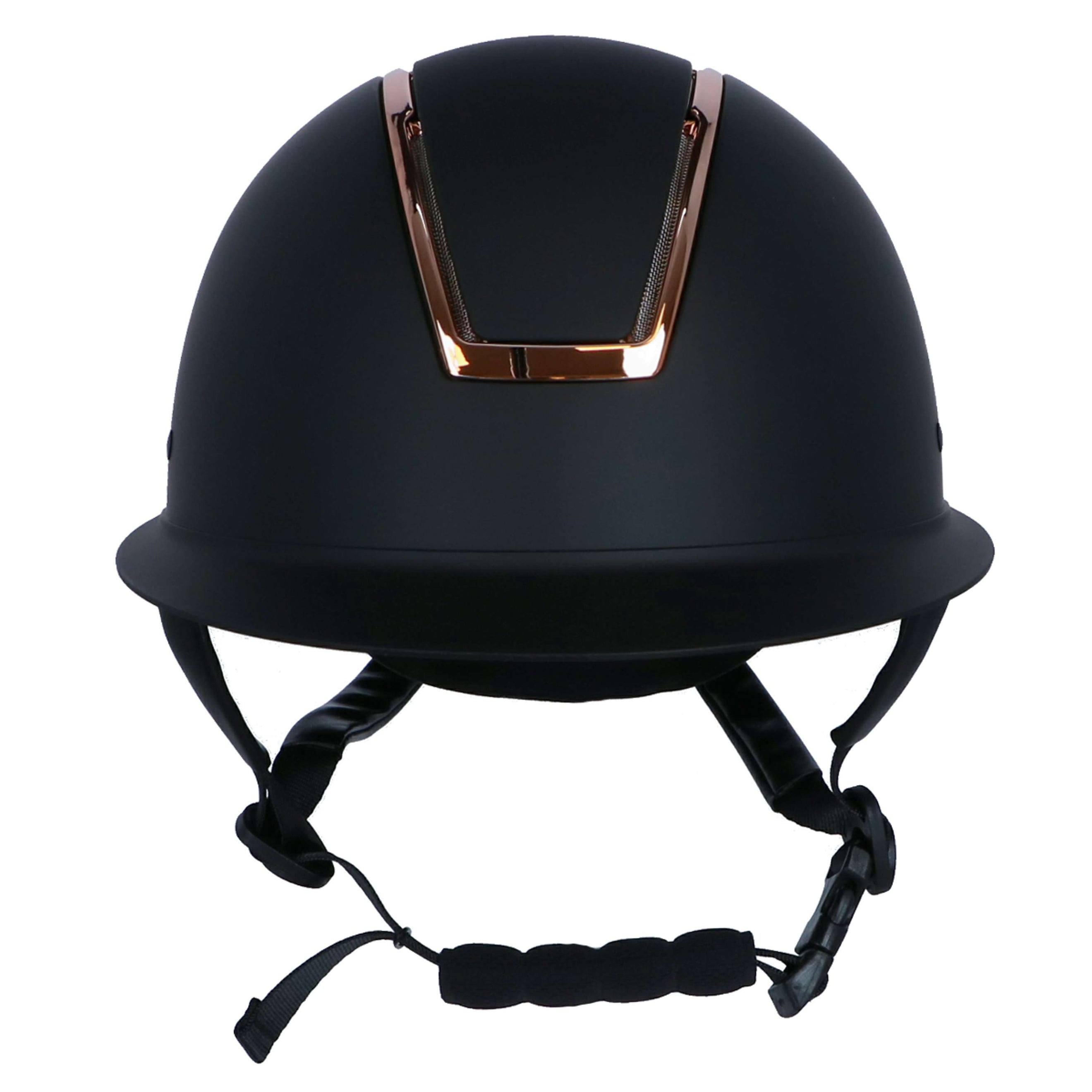 HKM Cap Lady Shield Zwart/Rosegoud HKM Cap Lady Shield Zwart/Rosegoud