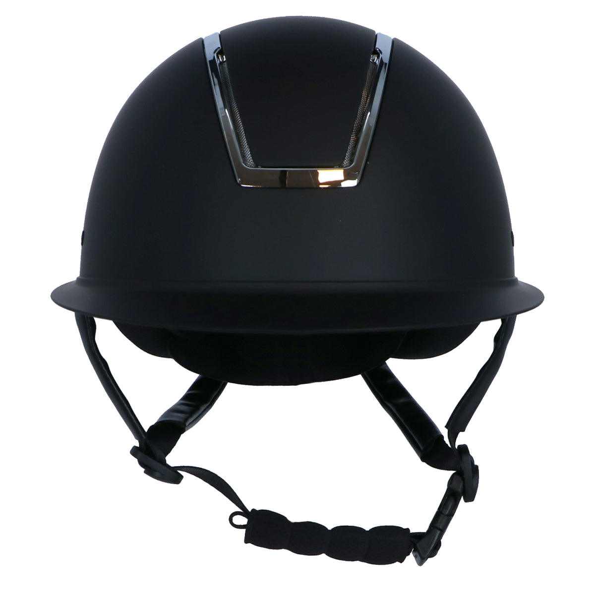 HKM Cap Lady Shield Zwart/Zilver