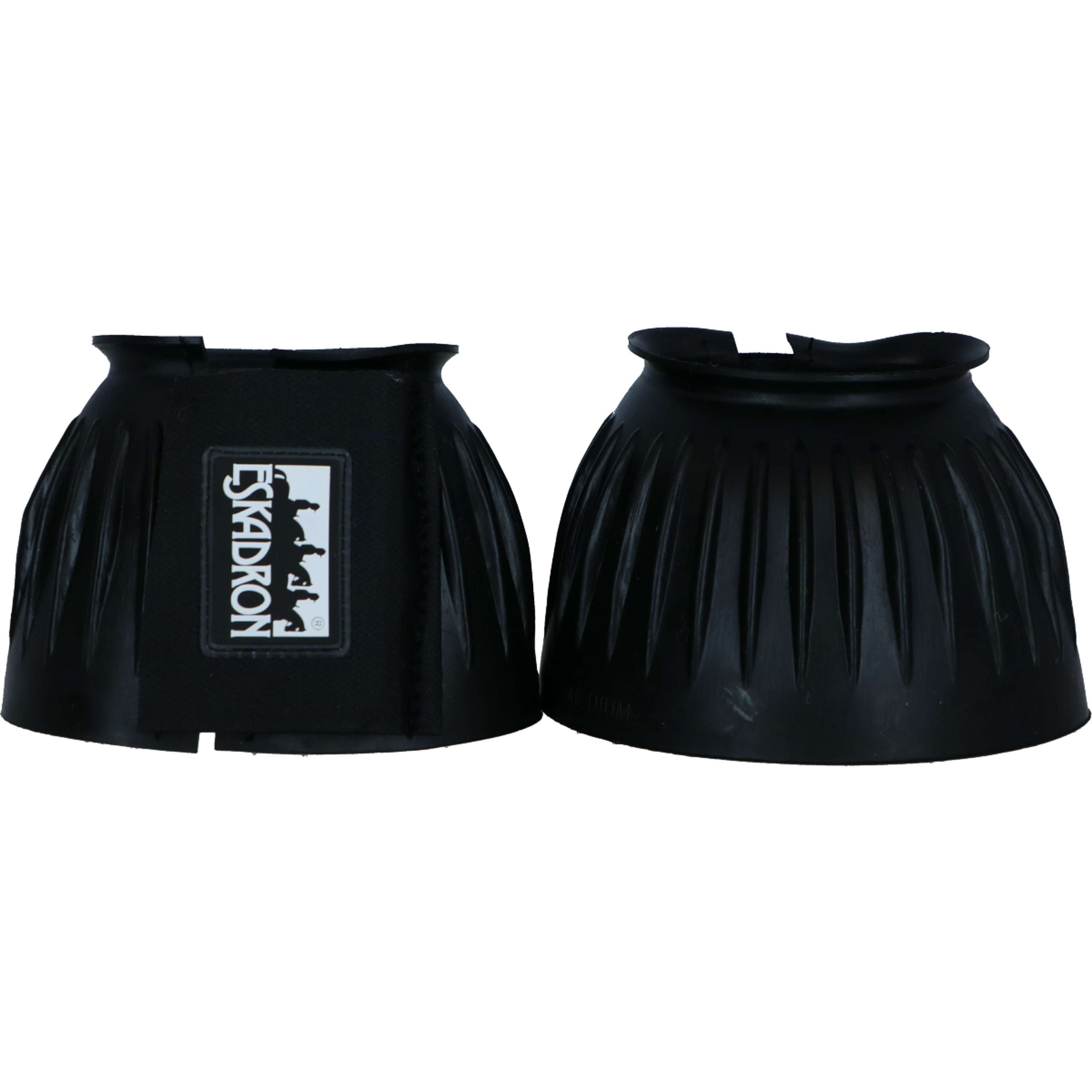 Eskadron Springschoenen Rubber Velcro Zwart Eskadron Springschoenen Rubber Velcro Zwart