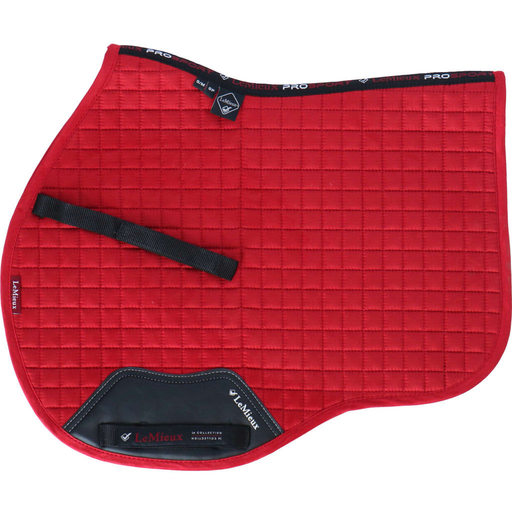 LeMieux Zadeldekje Luxury Square Veelzijdigheid Chilli Red