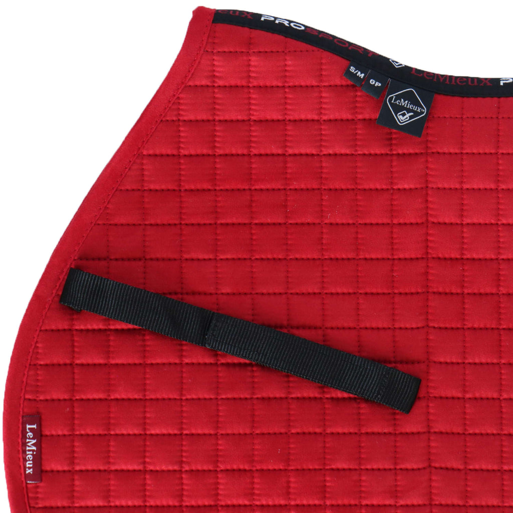 LeMieux Zadeldekje Luxury Square Veelzijdigheid Chilli Red