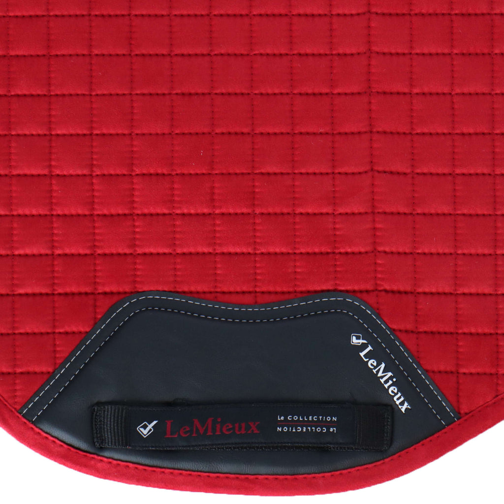 LeMieux Zadeldekje Luxury Square Veelzijdigheid Chilli Red