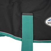 Weatherbeeta Green-Tec 900D Dog Coat Lite Plus Zwart/bottle Groen