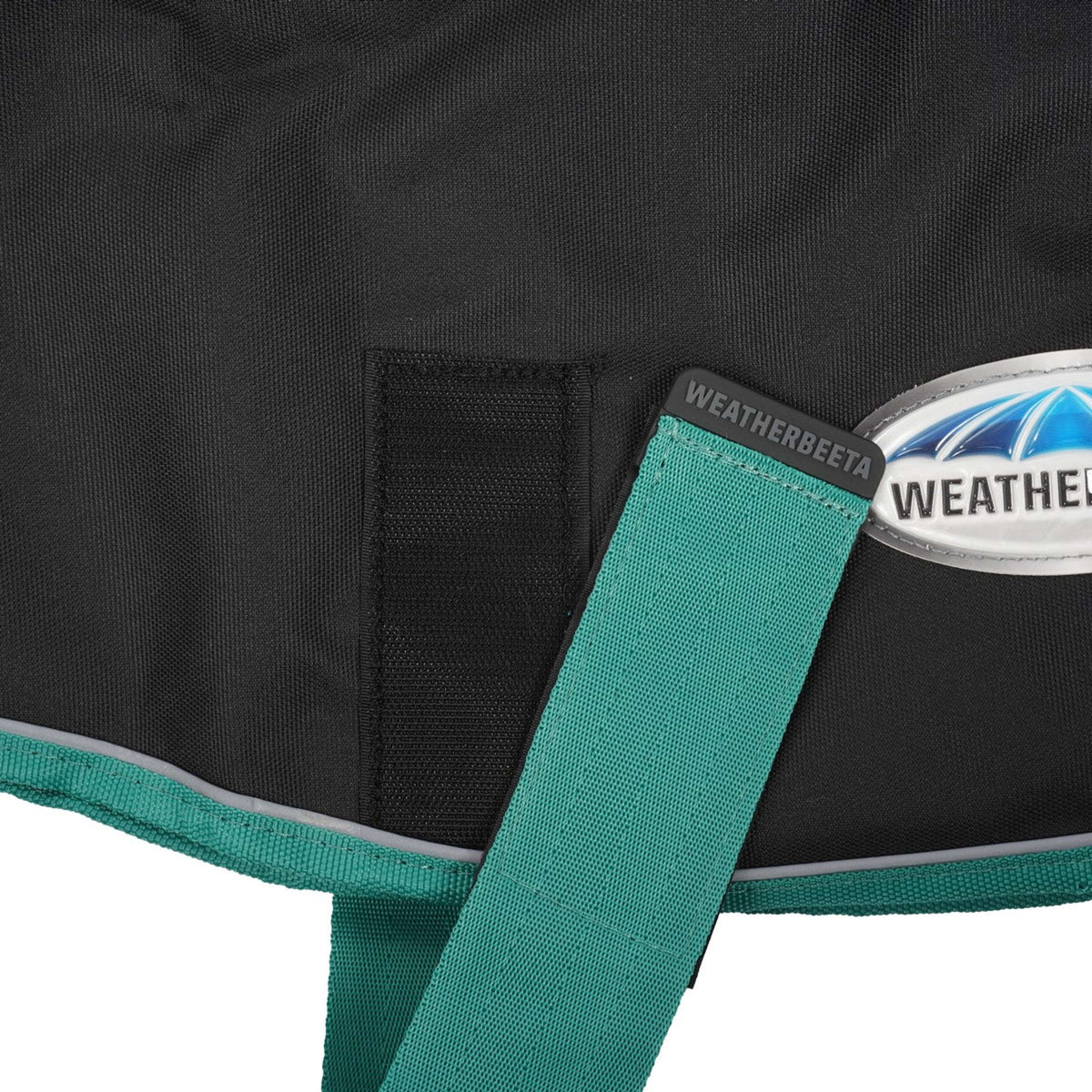 Weatherbeeta Green-Tec 900D Dog Coat Lite Medium Zwart/bottle Groen