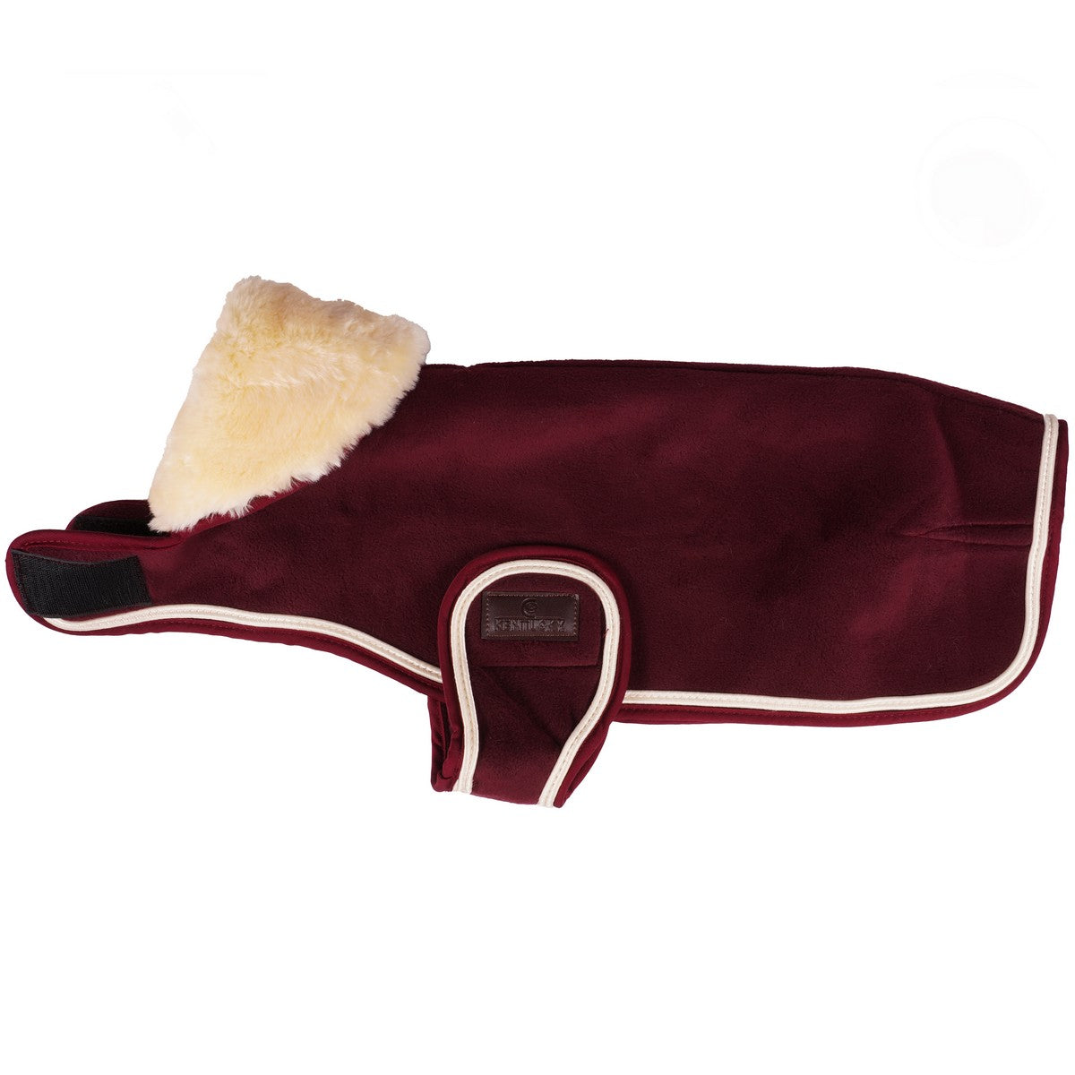 Kentucky Hondenjas Heavy Fleece Bordeaux