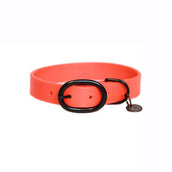 Kentucky Halsband Soft Rubber Neon Oranje