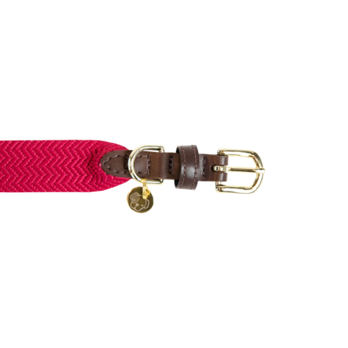 Kentucky Halsband Jacquard Roze