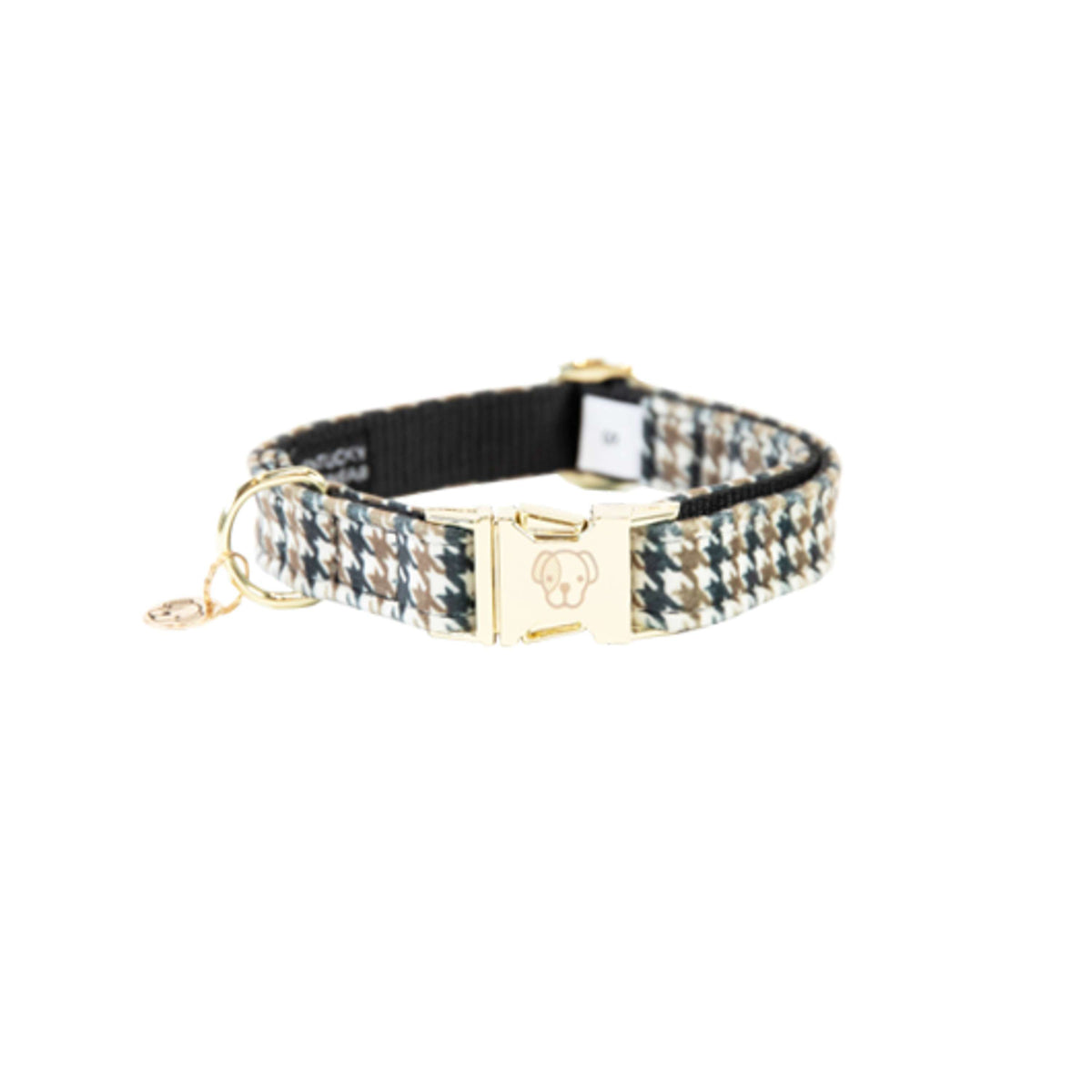 Kentucky Halsband Pied-de-Poule Bruin