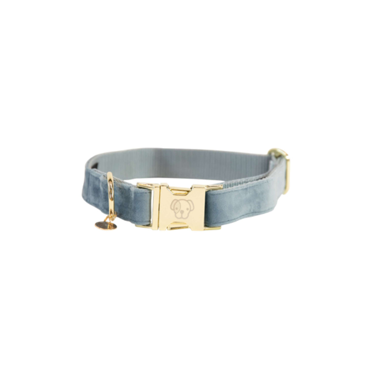 Kentucky Halsband Velvet Light Blue