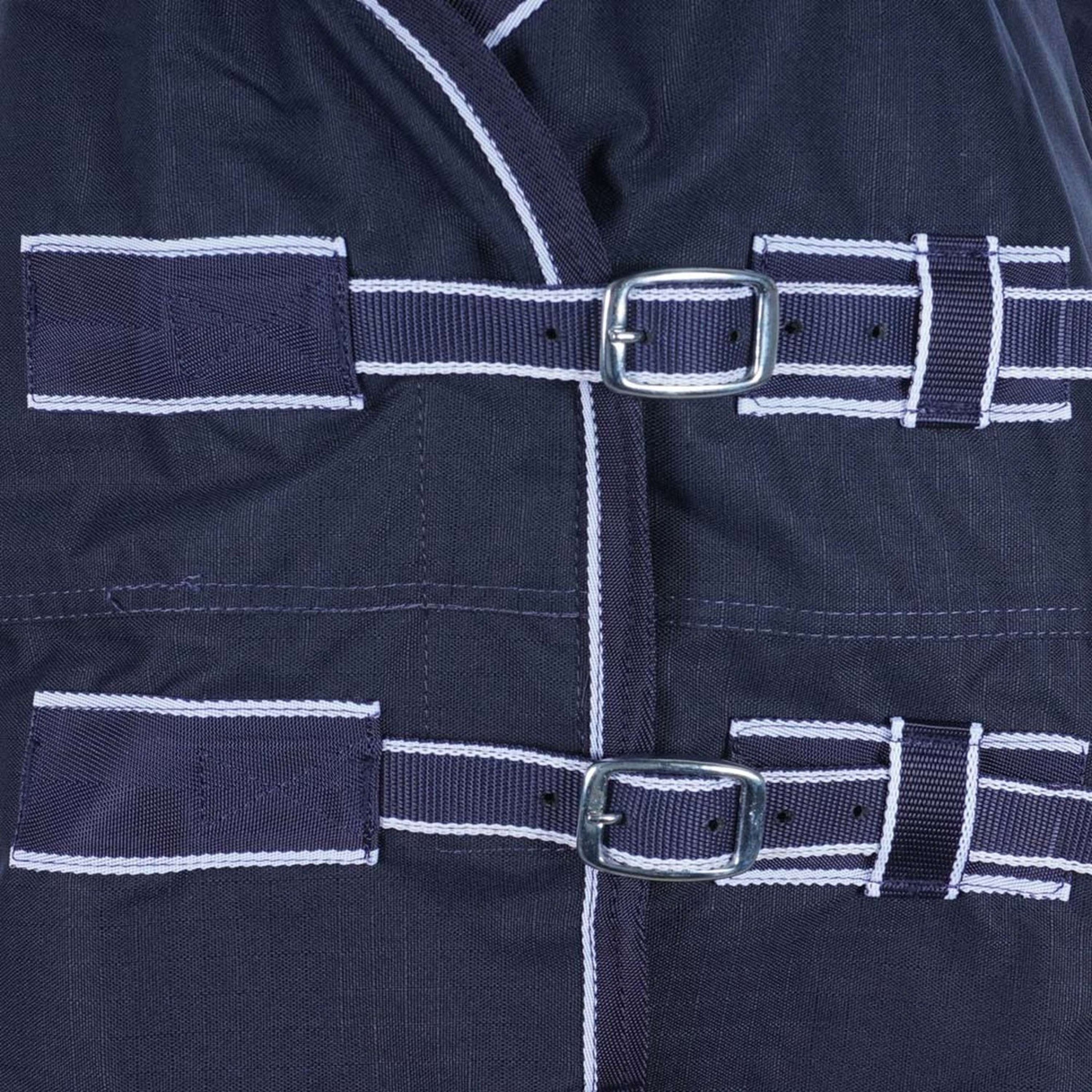 HKM Winterdeken Starter 600D Highneck met Polarfleece 0g Donkerblauw