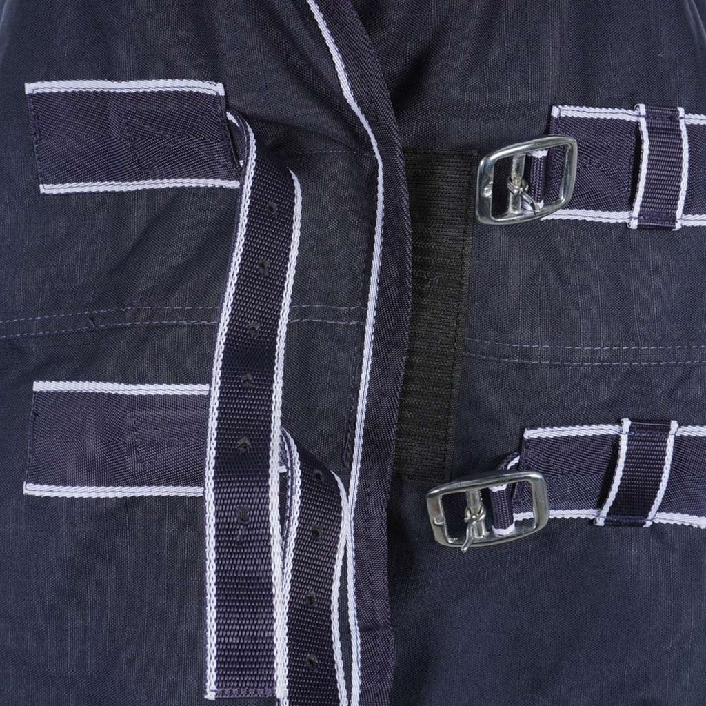HKM Winterdeken Starter 600D Highneck met Polarfleece 0g Donkerblauw
