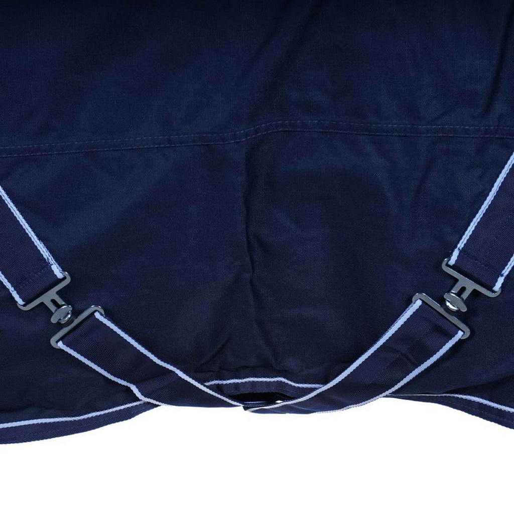 HKM Winterdeken Starter 600D Highneck met Polarfleece 0g Donkerblauw