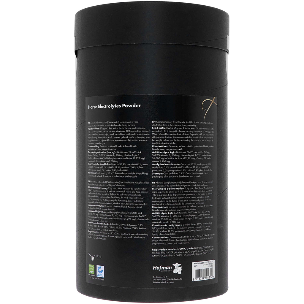 Excellent Electrolytes Poeder met B2 Emmer