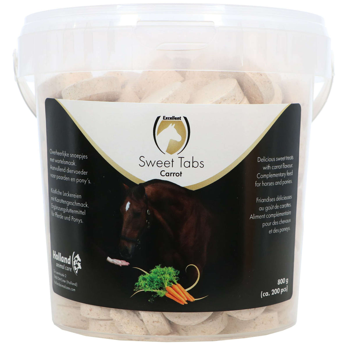 Excellent Paardensnoepjes Sweet Tabs Wortel