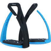 Freejump Stijgbeugels Soft Up Pro Plus Zwart/Blauw