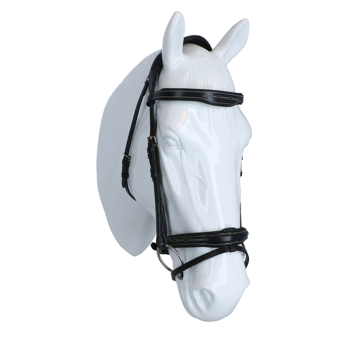 Equiline Hoofdstel JP Anatomisch Light Zwart