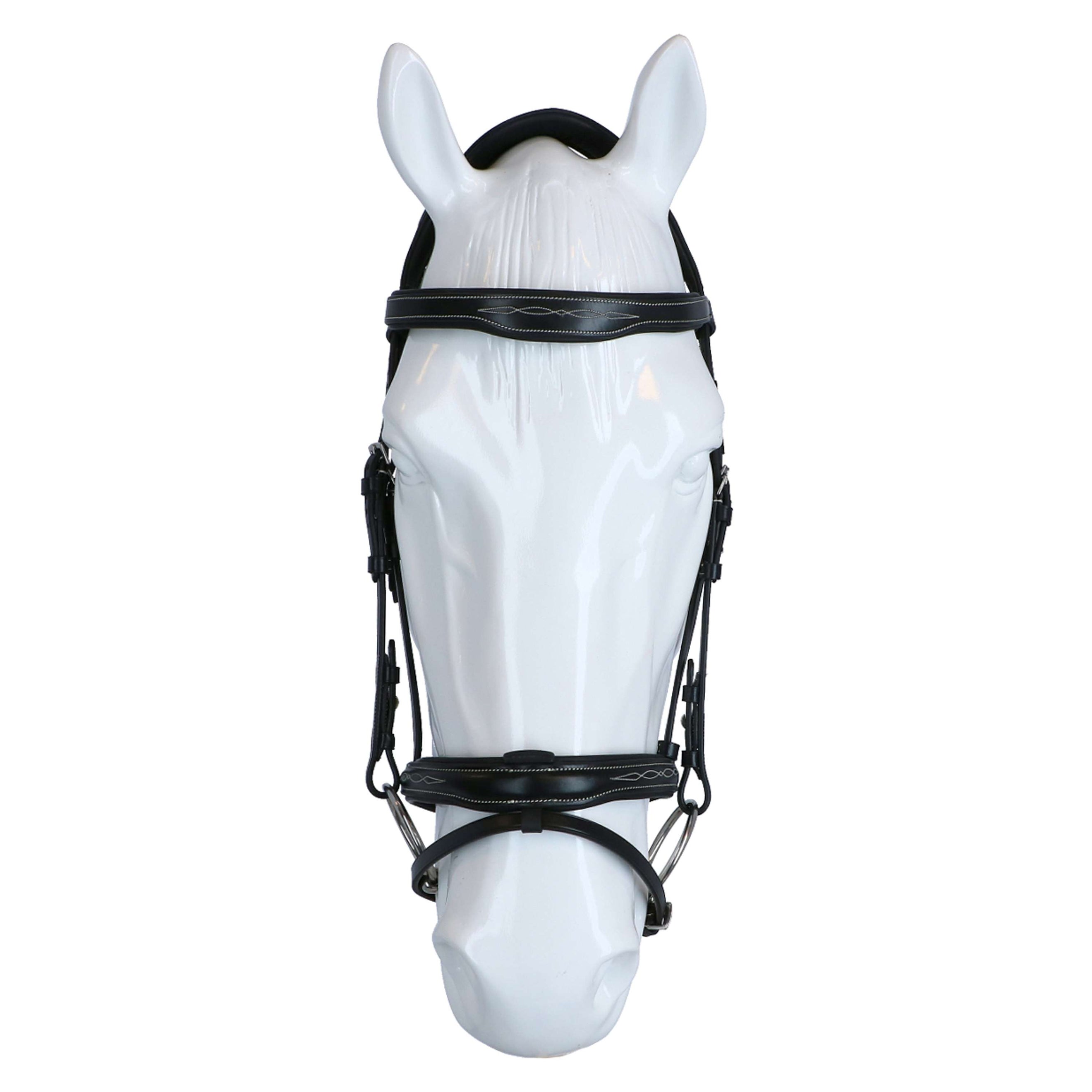 Equiline Hoofdstel JP Anatomisch Light Zwart Equiline Hoofdstel JP Anatomisch Light Zwart