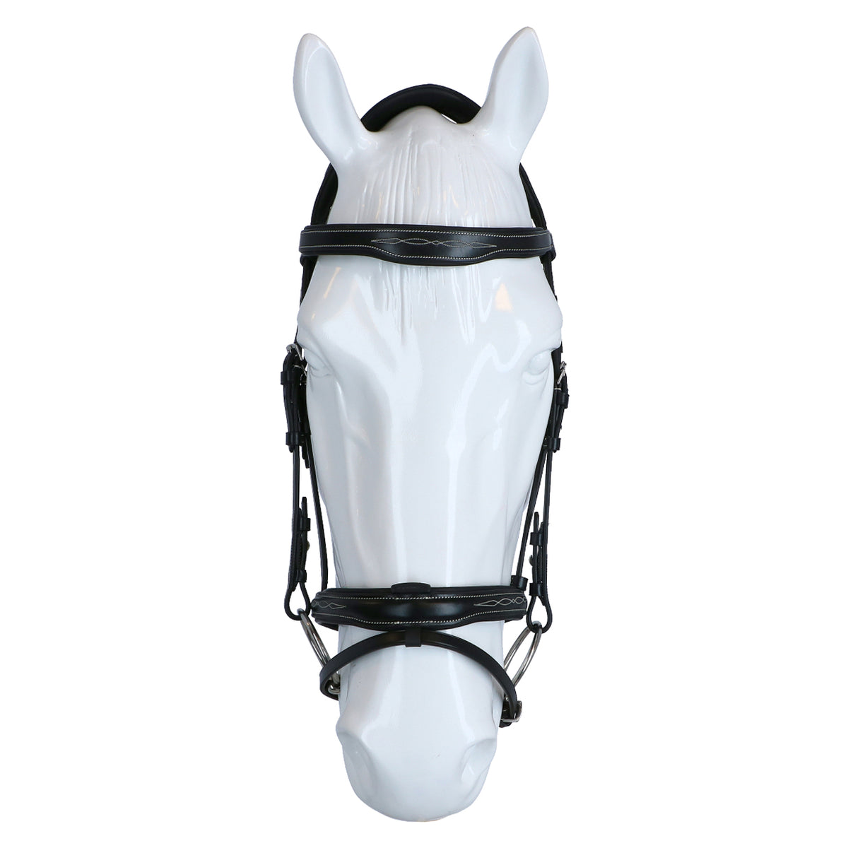 Equiline Hoofdstel JP Anatomisch Light Zwart