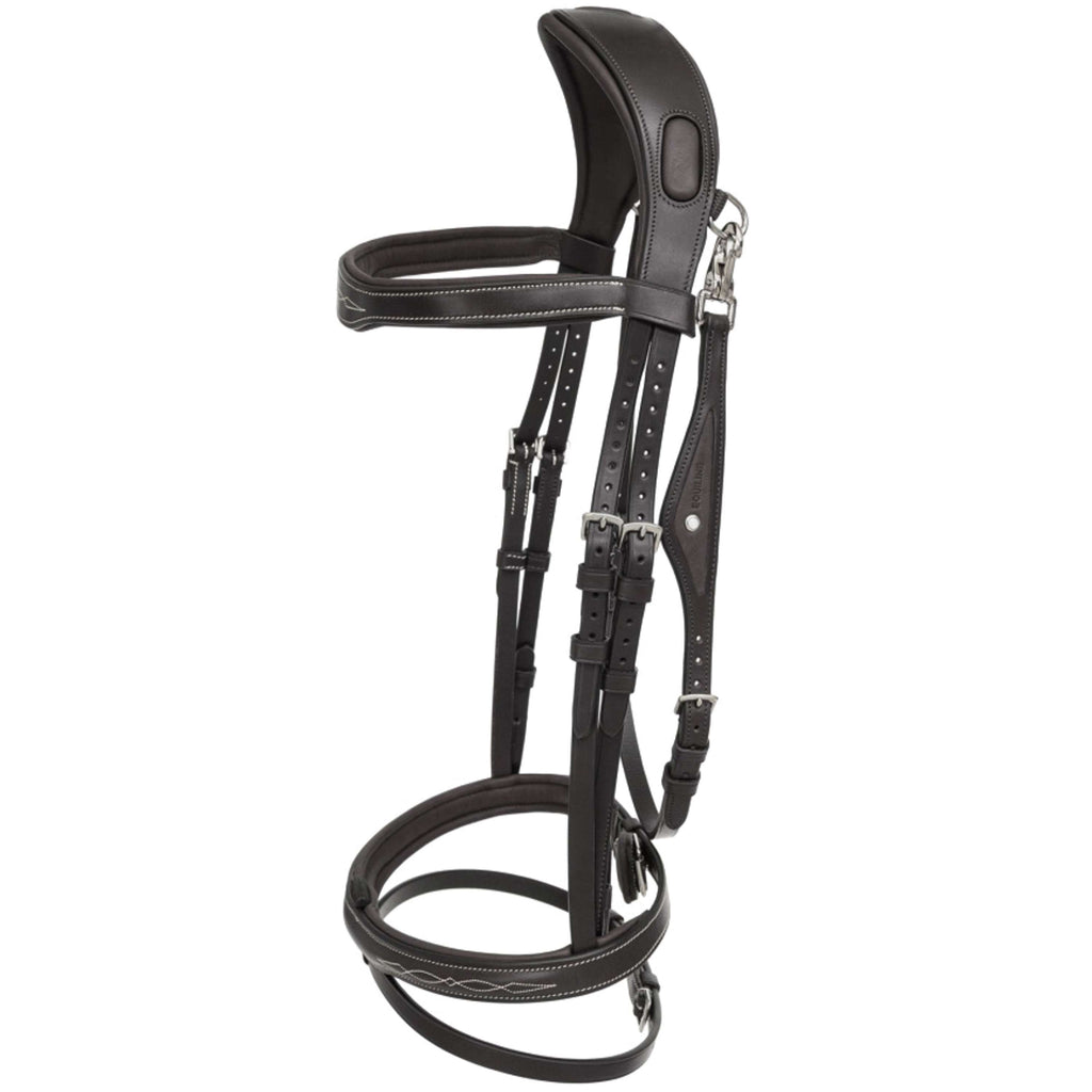Equiline Hoofdstel JP Anatomisch Light Zwart