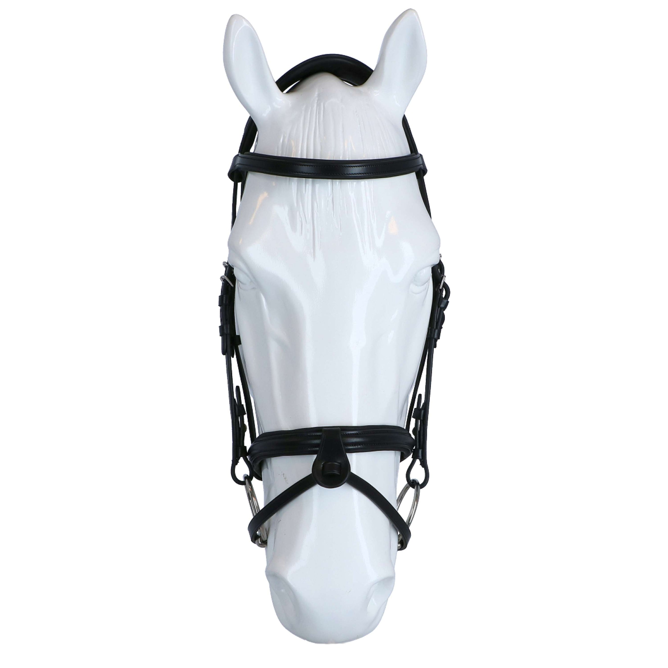 Equiline Hoofdstel JP Anatomisch Zwart Equiline Hoofdstel JP Anatomisch Zwart