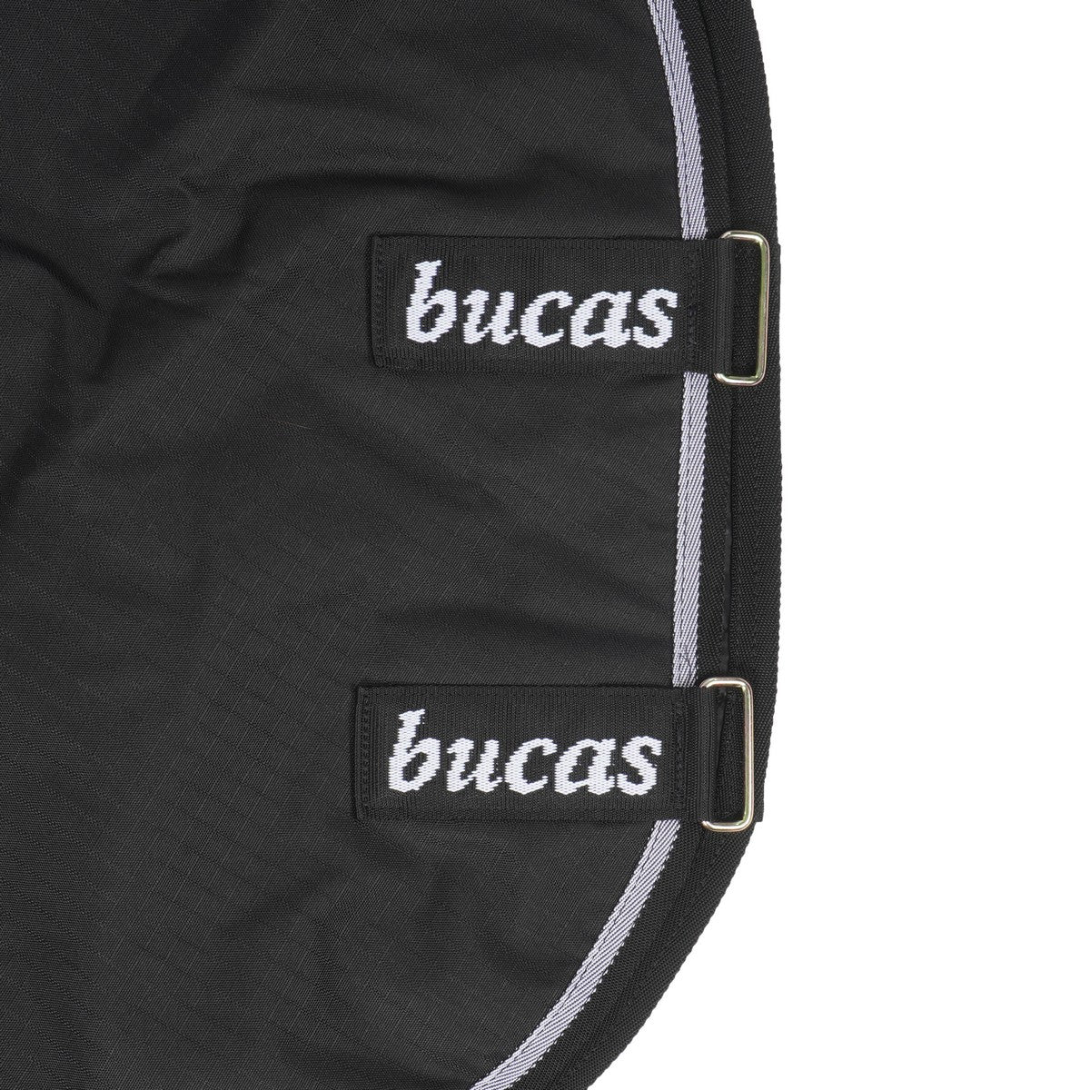 Bucas Trotting Turnout Combi Neck Zwart/Wit