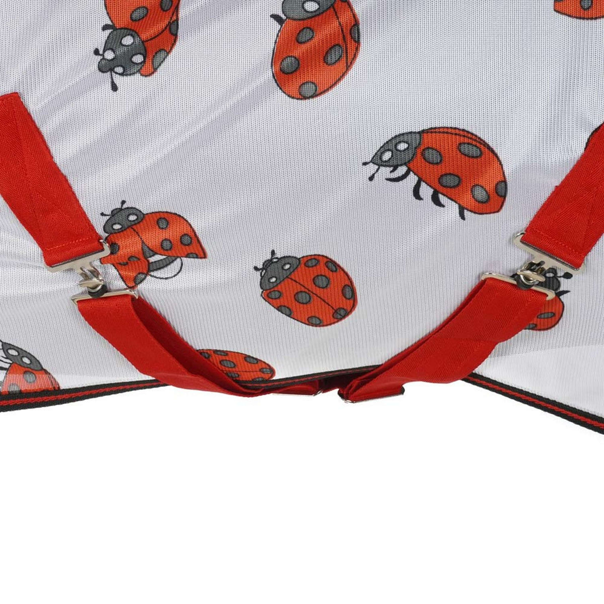 HKM Vliegendeken Ladybug Wit/Rood