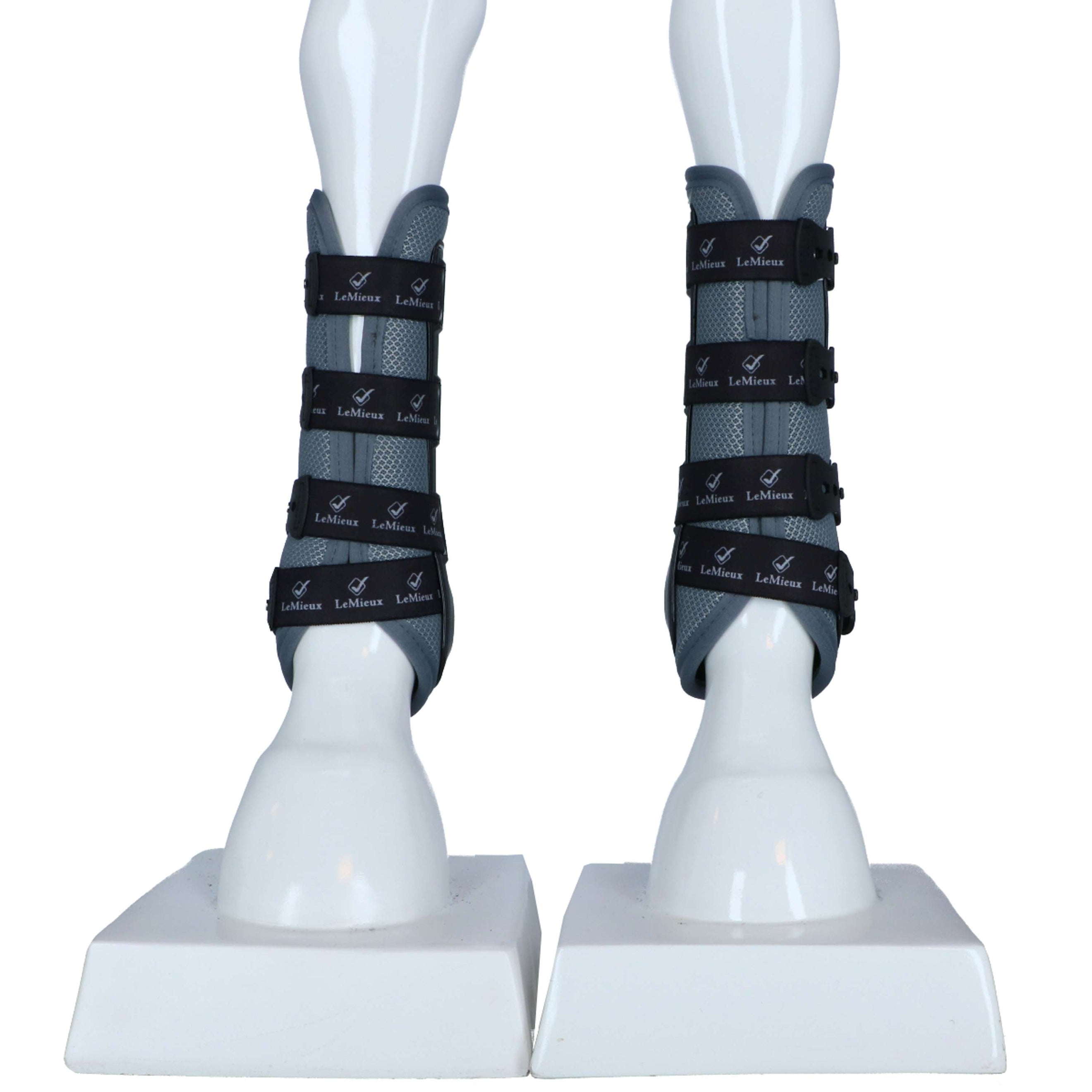 LeMieux Beenbeschermers Snug Boots Ultramesh Voor Grijs LeMieux Beenbeschermers Snug Boots Ultramesh Voor Grijs