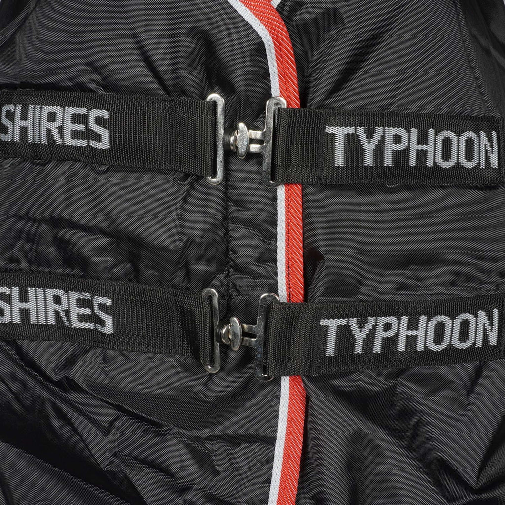Tempest Original by Shires Winterdeken Turnout Typhoon Combo 200g Zwart
