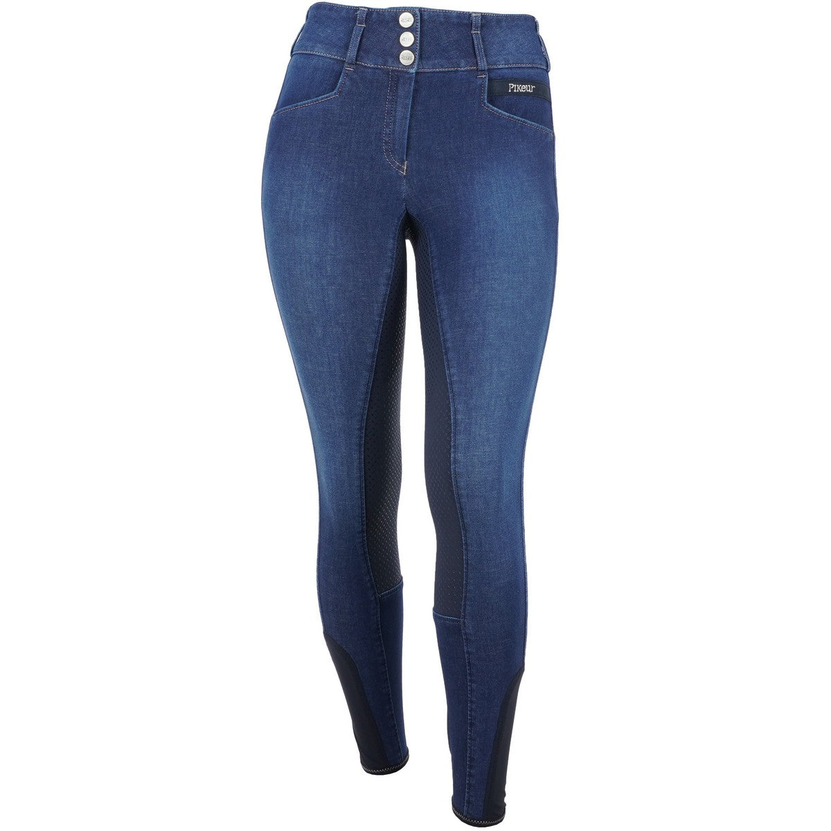 Pikeur Rijbroek Candela Full Grip Denim Blue Jeans