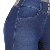 Pikeur Rijbroek Candela Full Grip Denim Blue Jeans