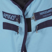 Amigo Staldeken Poly met Kruissingels DelphiniumBlue/Navy