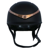 Charles Owen Cap Halo Zwart/Rosegold