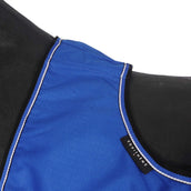 EQUITHÈME Uitrijdeken Tyrex 1200D Fleece Blauw/Zwart