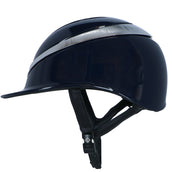 Charles Owen Cap Halo Luxe Navy/Platinum Gloss