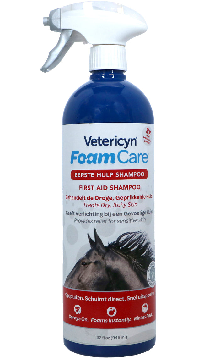 Vetericyn Foamcare Paardenshampoo Medicated