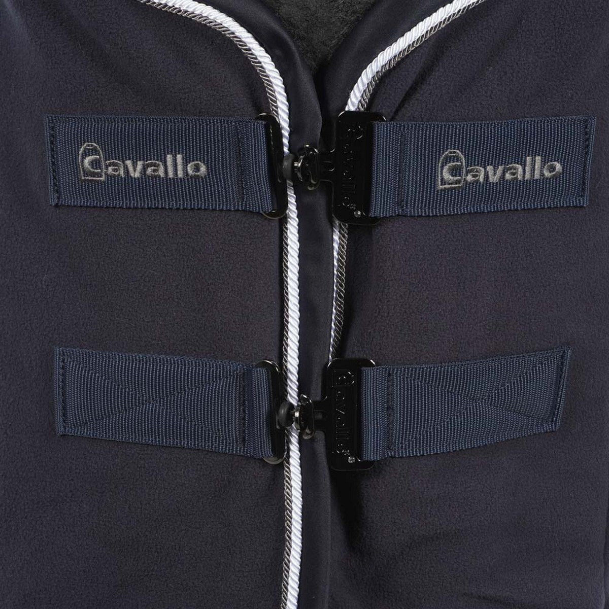 Cavallo Fleecedeken CavalHeida Donkerblauw