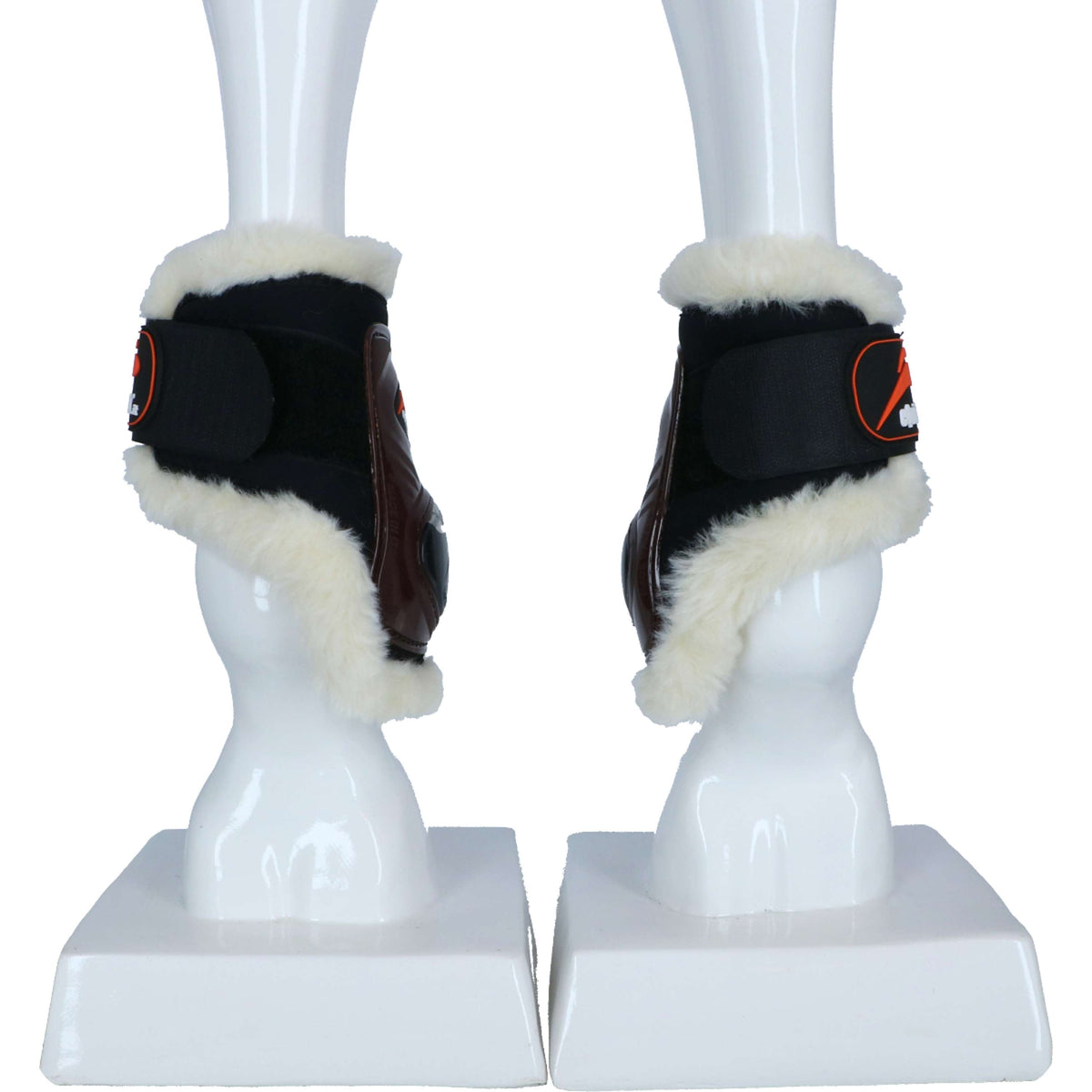 eQuick Strijklappen eShock Rear Legend Velcro Fluffy Bruin