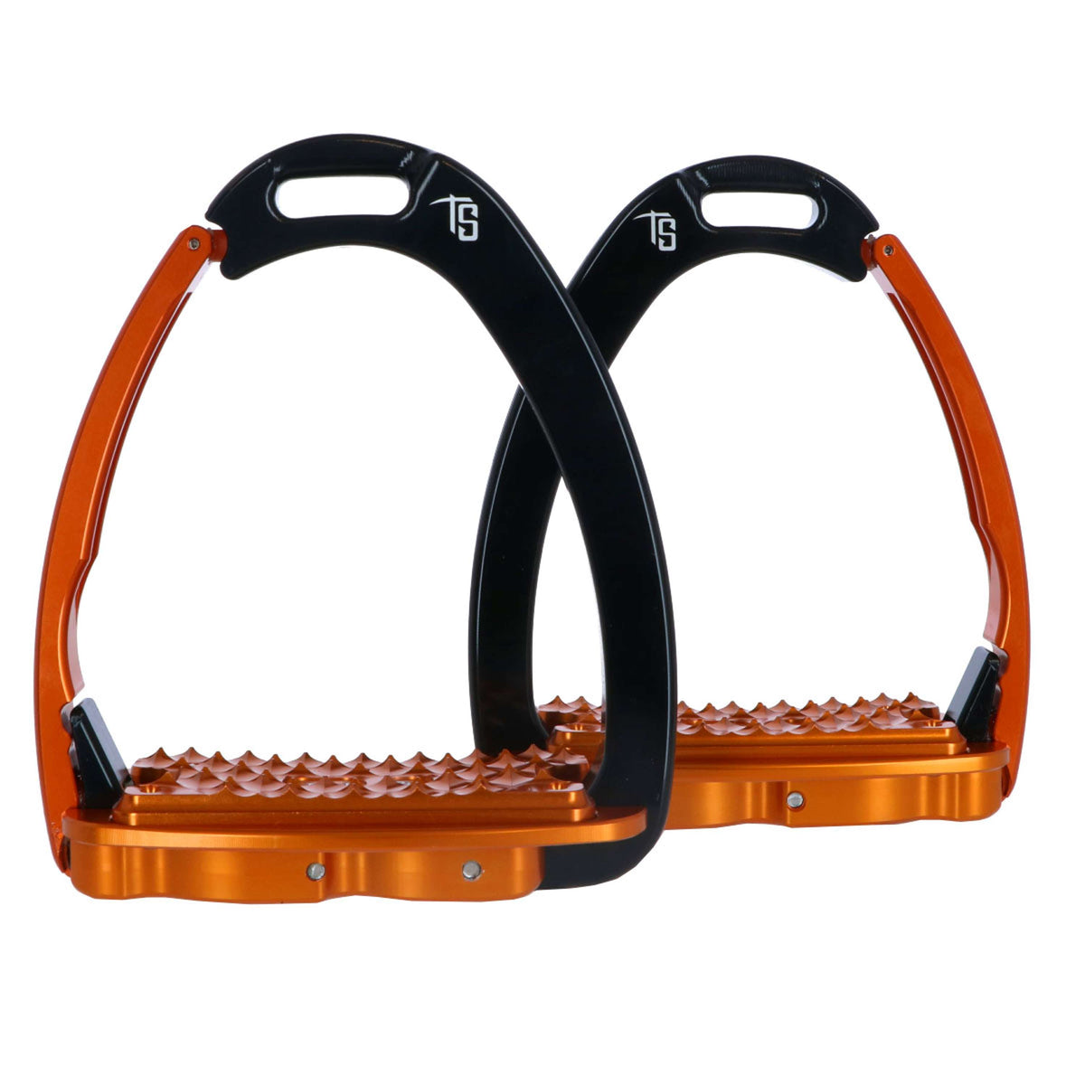 Tech Stirrups Stijgbeugels Venice FIT Zwart/Oranje